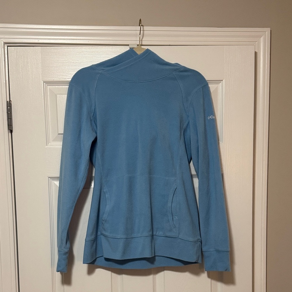 Columbia Light Blue Fleece Jacket